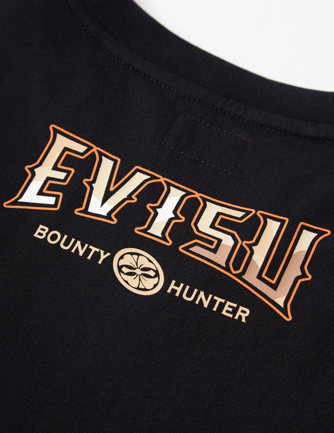Evisu Camouflage Godhead Print T-Shirt