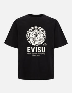 Evisu Godhead fisherman emblem T-shirt