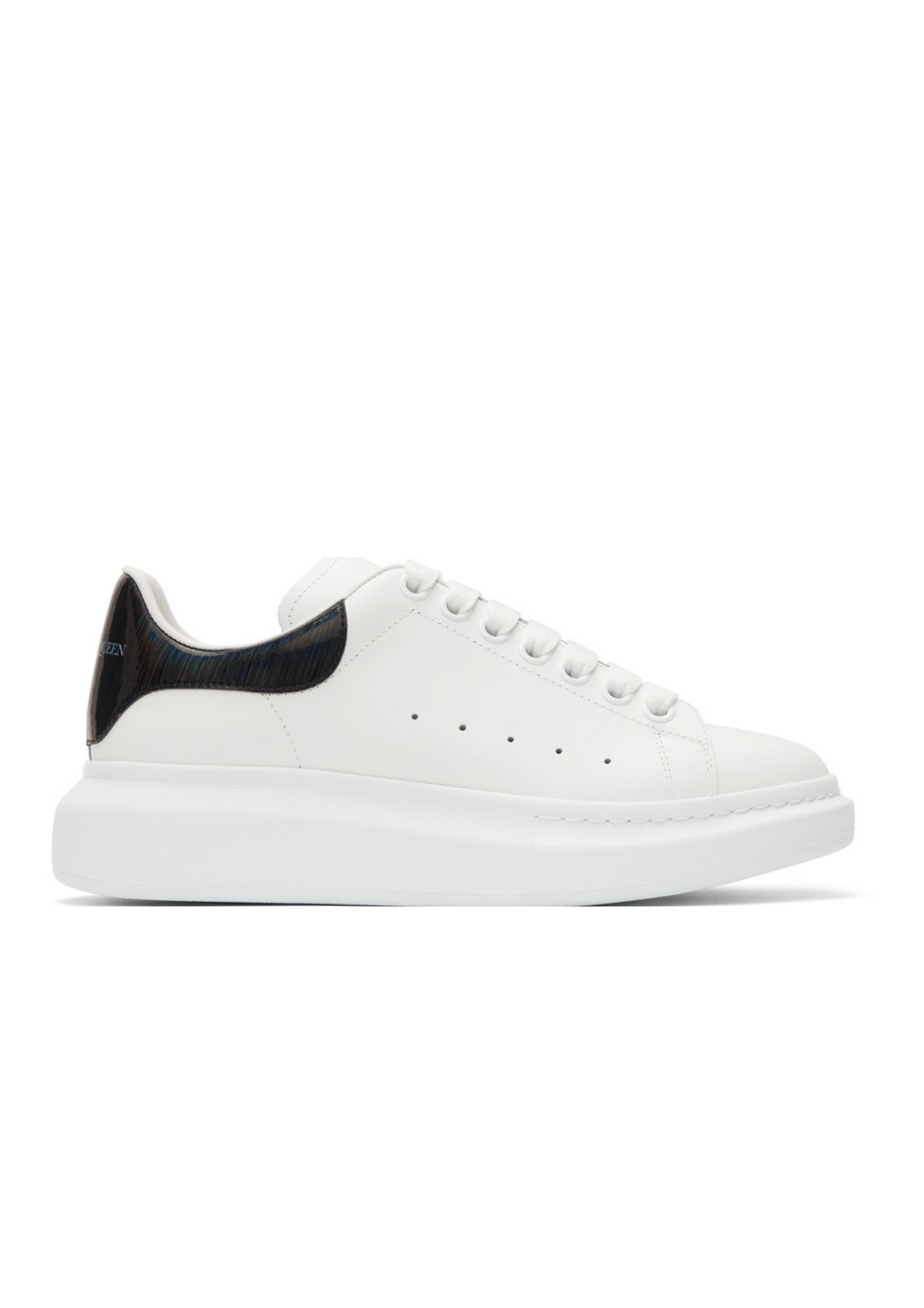 Alexander McQueen Oversized Sneaker ( White Iridescent )