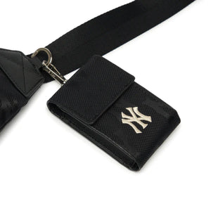 MLB Monogram Jacquard Crossbody Bag (Black) – The Factory KL