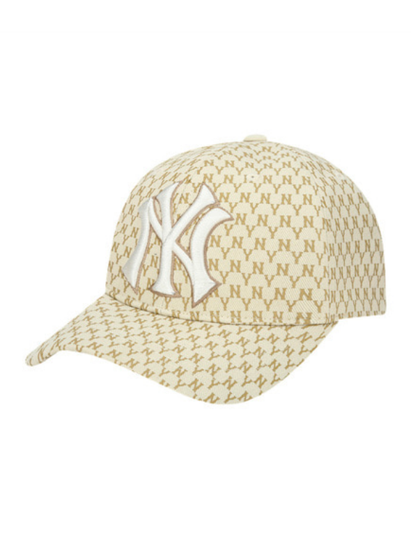 MLB Korea New York Yankees Monogram Cap (Beige) – The Factory KL