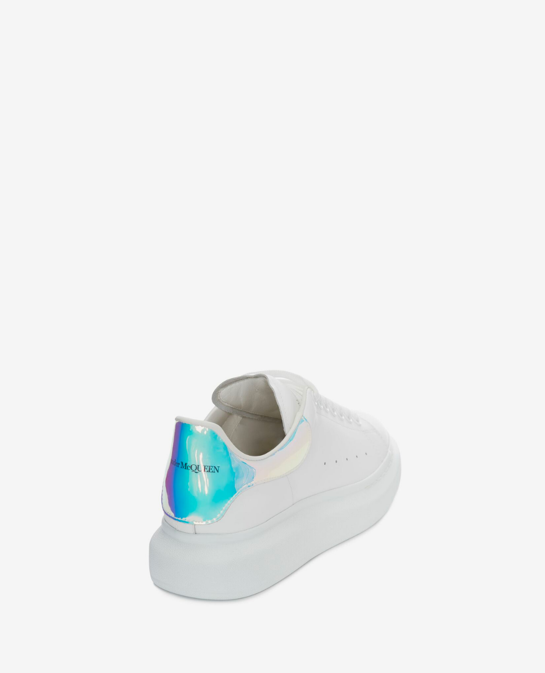 Alexander McQueen Oversized Sneaker (White/Shock Pink)