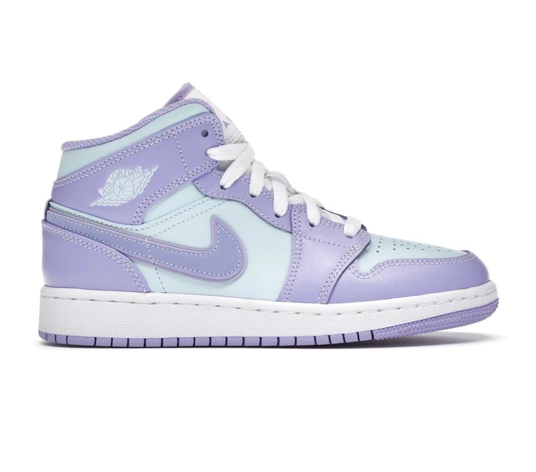 Air Jordan 1 Mid Purple Aqua - Shop Streetwear, Sneakers, Slippers and Gifts online | Malaysia - The Factory KL