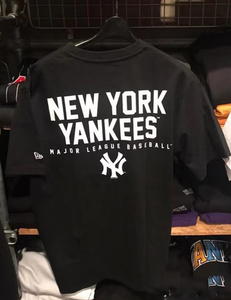 NEW ERA T-SHIRT MLB TEE NYY BLK NEW YORK YANKEES BLKROG - Ceny i