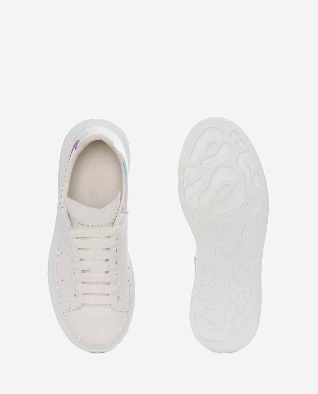 Alexander McQueen Oversized Sneaker (White/Shock Pink)