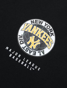 New York Yankees MLB Metallic Black T-Shirt