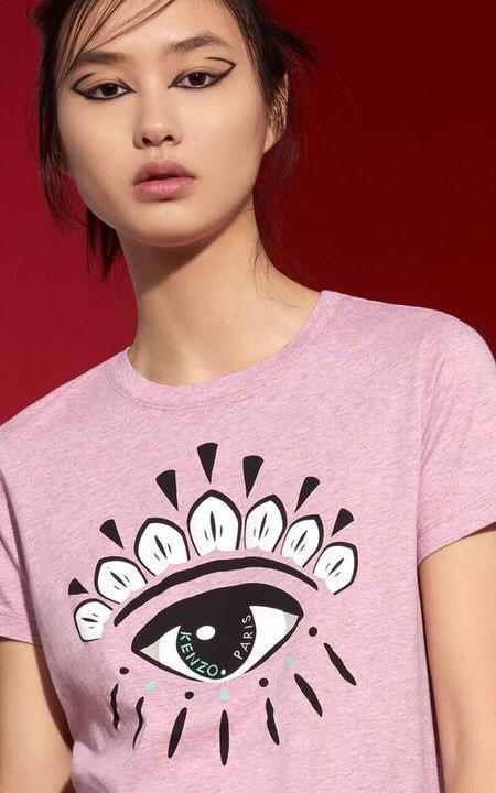 Kenzo Female Pink Eye T-Shirt - Shop Streetwear, Sneakers, Slippers and Gifts online | Malaysia - The Factory KL