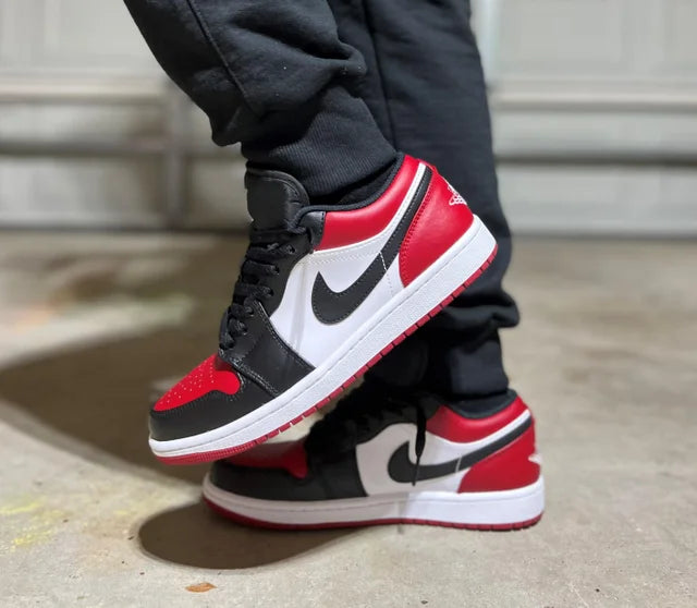 Air Jordan 1 Low Bred Toe – The Factory KL