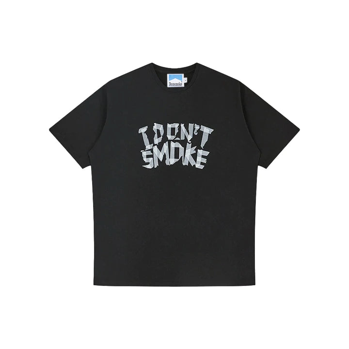 DONSMOKE Tape Fonts Logo T-shirt ( Black )