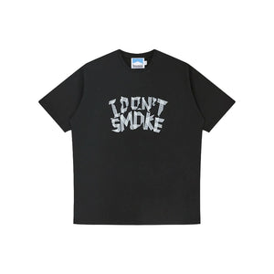 DONSMOKE Tape Fonts Logo T-shirt ( Black )