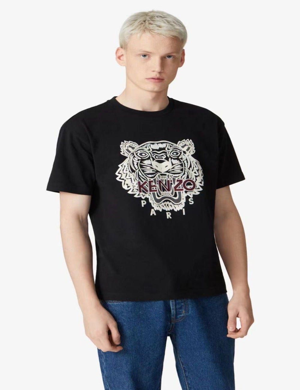 Kenzo Varsity Tiger Embroidered T-shirt - Shop Streetwear, Sneakers, Slippers and Gifts online | Malaysia - The Factory KL