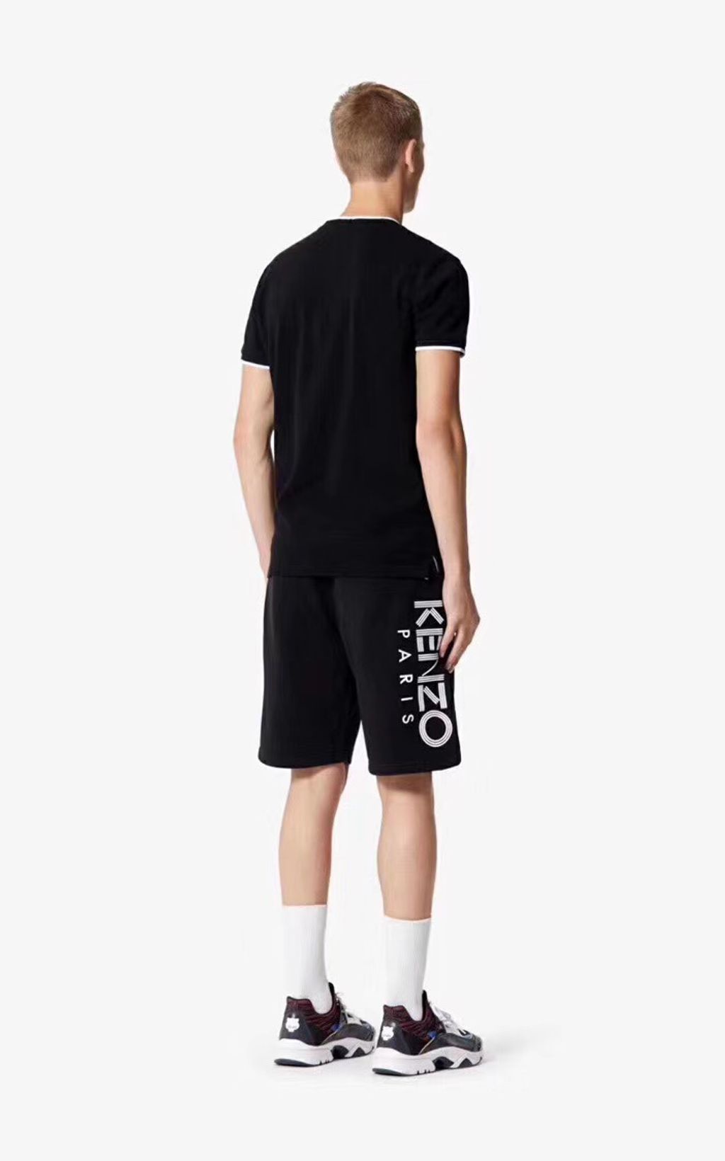 Kenzo Logo Cotton Track Shorts - Shop Streetwear, Sneakers, Slippers and Gifts online | Malaysia - The Factory KL