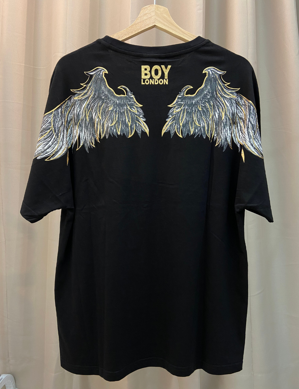 Boy London Save World Eagle Wing Tee (Black)
