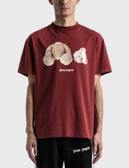Palm Angels Kill The Bear SS2021 T-Shirt (SYRAH BROWN) - Shop Streetwear, Sneakers, Slippers and Gifts online | Malaysia - The Factory KL