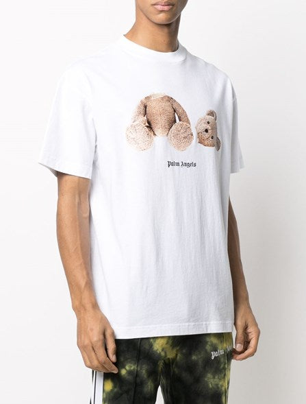 Palm Angels Kill The Bear T-Shirt (White) - Shop Streetwear, Sneakers, Slippers and Gifts online | Malaysia - The Factory KL
