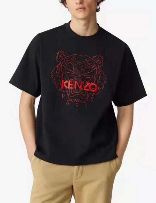 Kenzo Red Tiger Embroidered T-shirt - Shop Streetwear, Sneakers, Slippers and Gifts online | Malaysia - The Factory KL