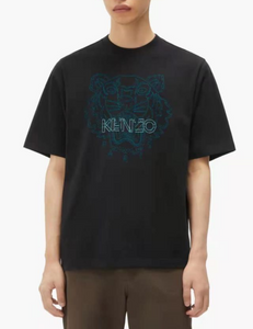 Kenzo Blue Tiger Embroidered T-shirt - Shop Streetwear, Sneakers, Slippers and Gifts online | Malaysia - The Factory KL
