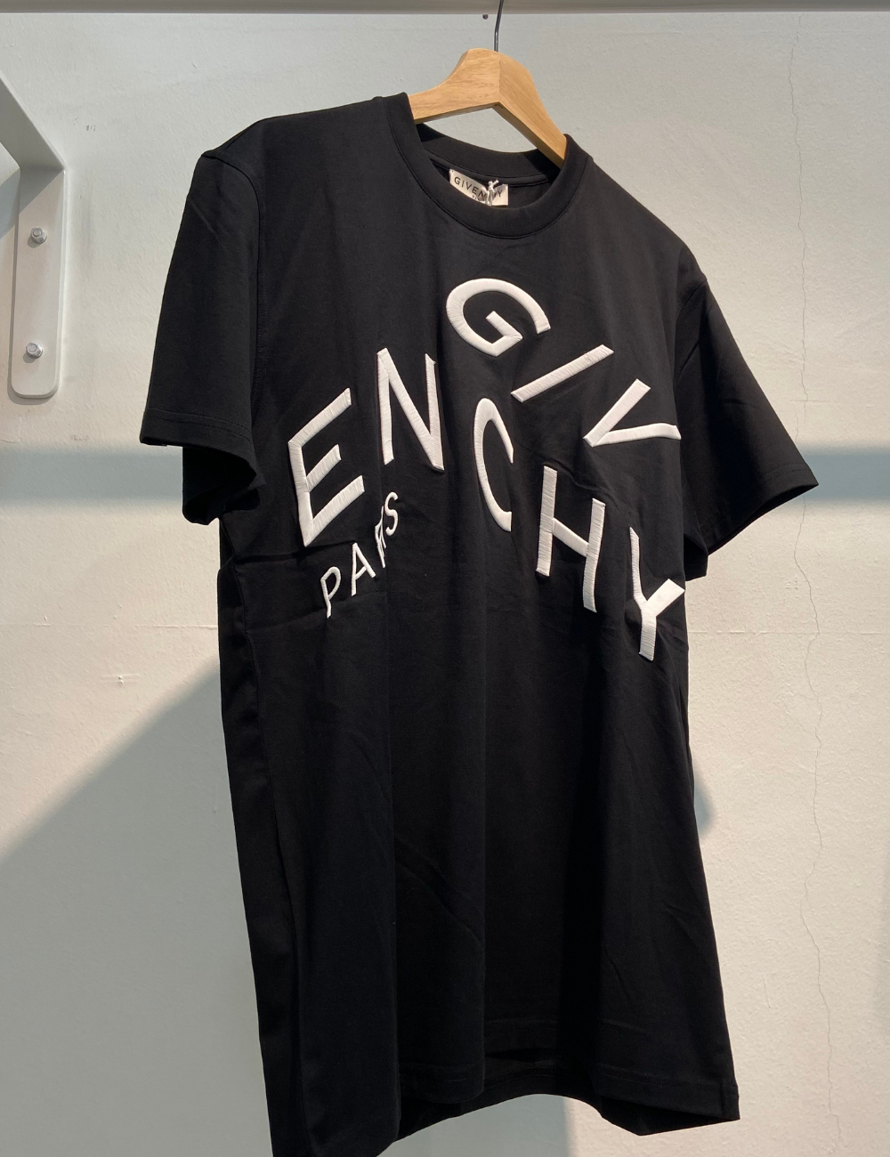 Givenchy Refracted Embroidered Logo T-Shirt - Shop Streetwear, Sneakers, Slippers and Gifts online | Malaysia - The Factory KL