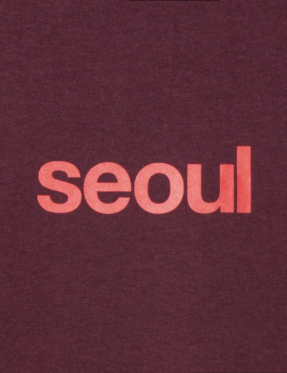 Anti Social Social Club Red Logo Seoul Maroon Tee - Shop Streetwear, Sneakers, Slippers and Gifts online | Malaysia - The Factory KL