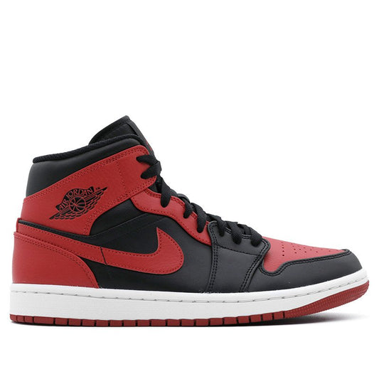Air Jordan 1 Retro Mid OG Banned / bred - Shop Streetwear, Sneakers, Slippers and Gifts online | Malaysia - The Factory KL