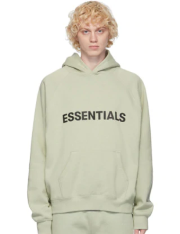 Fear of God - Essentials Pull-Over Hoodie SS20 (Alfalfa Sage)
