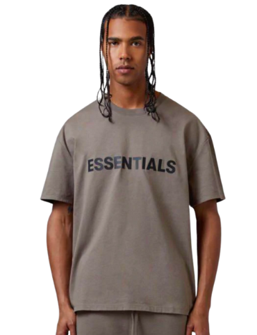 Fear Of God - SS20 Essentials 3D Logo Tee Taupe