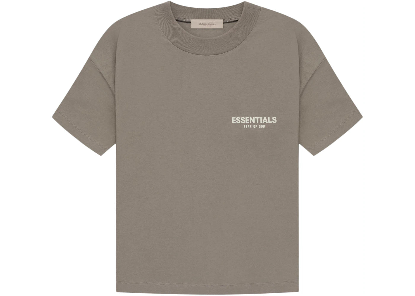 Fear Of God - Essentials Chest Logo Tee Desert Taupe