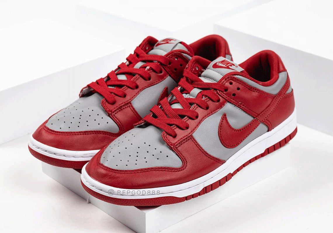 Nike Dunk Low 'Grey Varsity Red' - Shop Streetwear, Sneakers, Slippers and Gifts online | Malaysia - The Factory KL