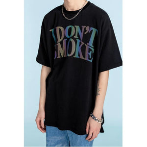 DONSMOKE Incandescent Logo T-shirt ( Black )