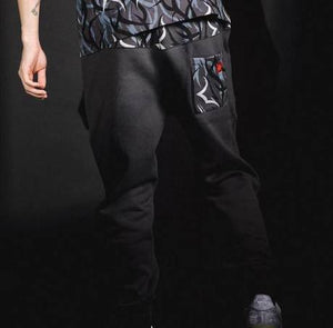 Clot x Alienegra Long Sweatpants ( Black ) - Shop Streetwear, Sneakers, Slippers and Gifts online | Malaysia - The Factory KL