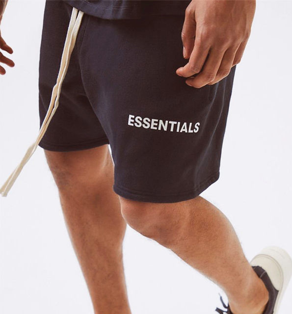 Fear Of God Essentials Graphic Sweat Shorts ( Black ) - Shop Streetwear, Sneakers, Slippers and Gifts online | Malaysia - The Factory KL