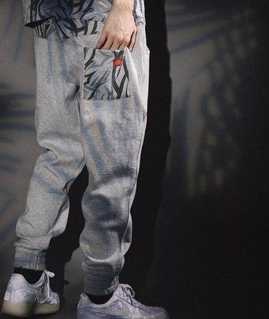 Clot x Alienegra Long Sweatpants ( Grey ) - Shop Streetwear, Sneakers, Slippers and Gifts online | Malaysia - The Factory KL