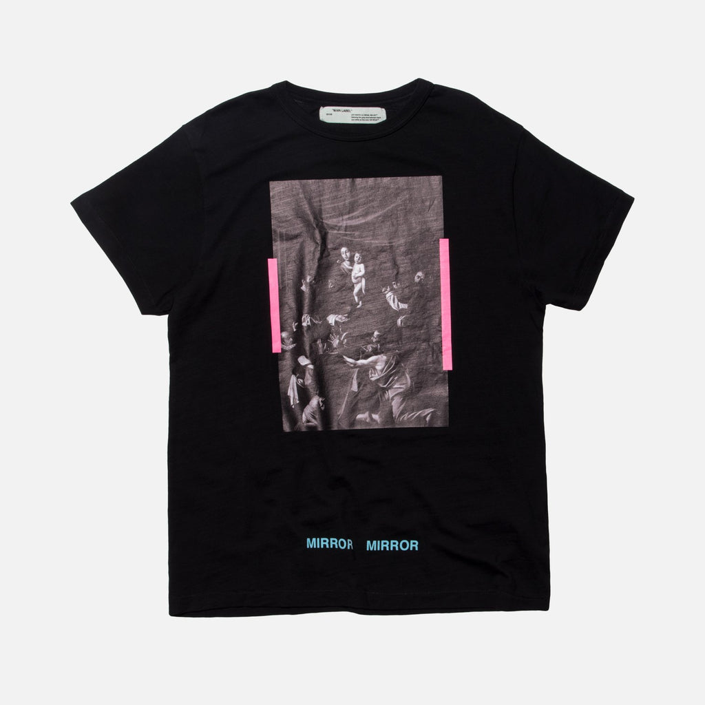 Off-white Caravaggio Painting T-shirt (Black) - Shop Streetwear, Sneakers, Slippers and Gifts online | Malaysia - The Factory KL