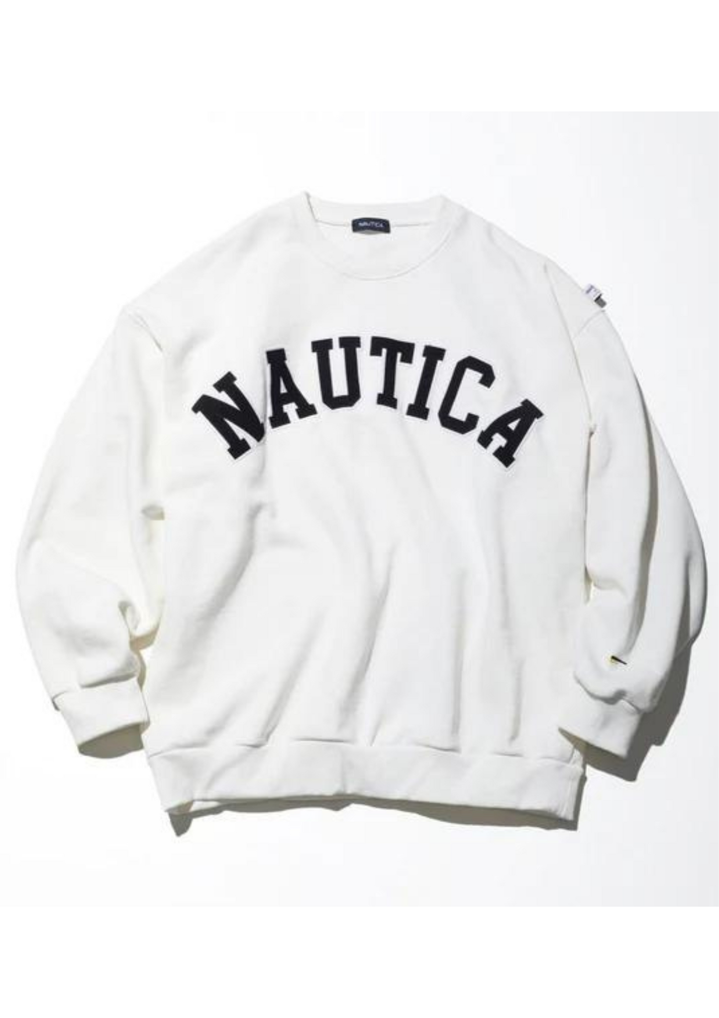 NAUTICA Arch Logo Sweatshirt 2.1 ( JAPAN ) (White)