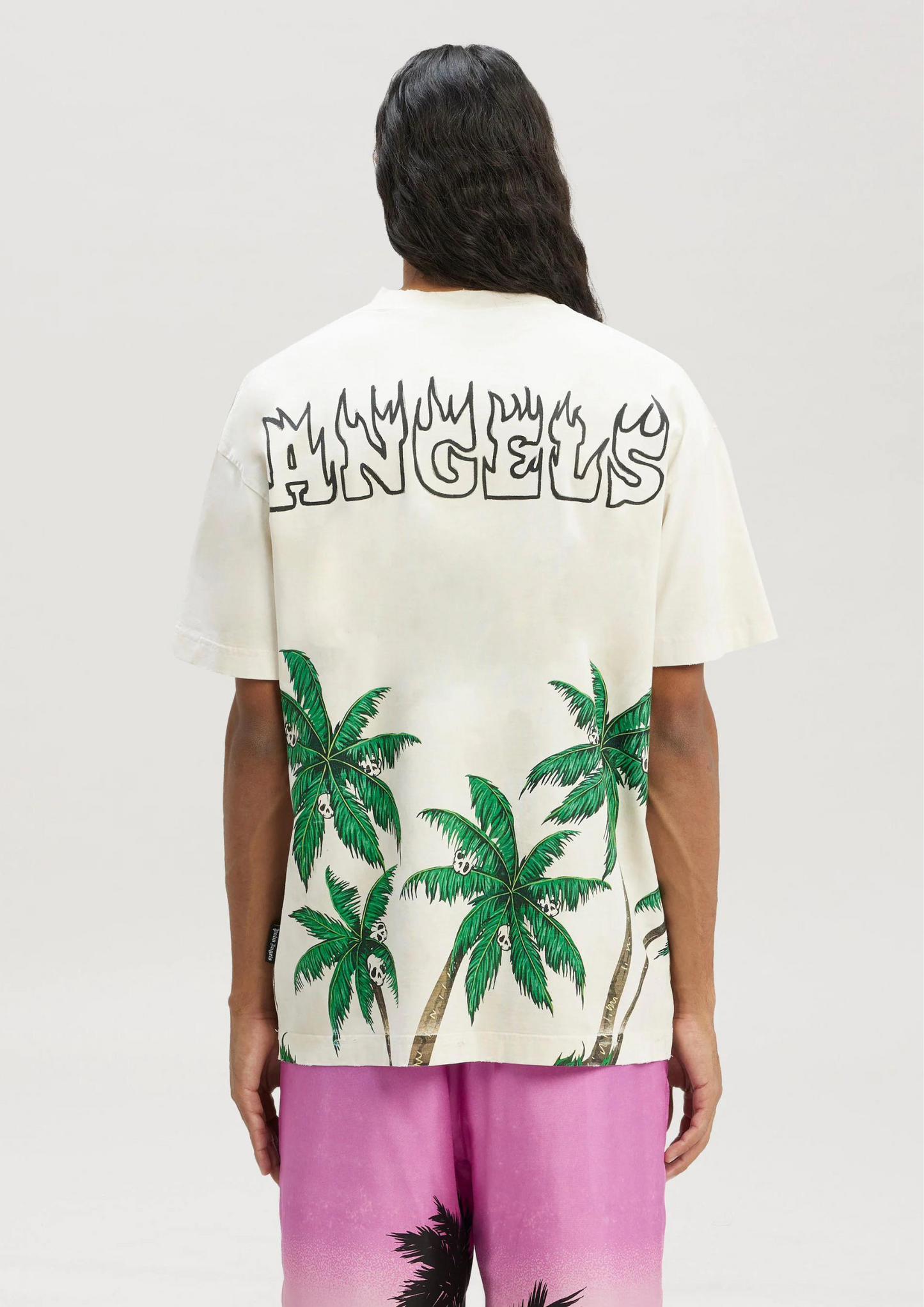 Palm Angel Neon Palms & Skull T-Shirt SS23