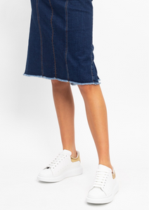 Alexander McQueen Oversized Sneaker ( Light Gold )