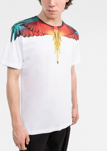 MARCELO BURLON COUNTY OF MILAN - Wings print Tee (White)