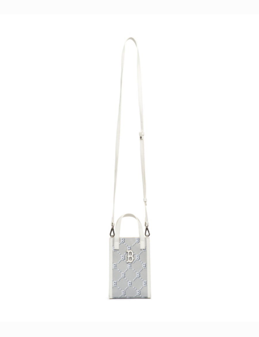 MLB 2022 MONOGRAM Phone Pouch BOSTON REDSOX (White)