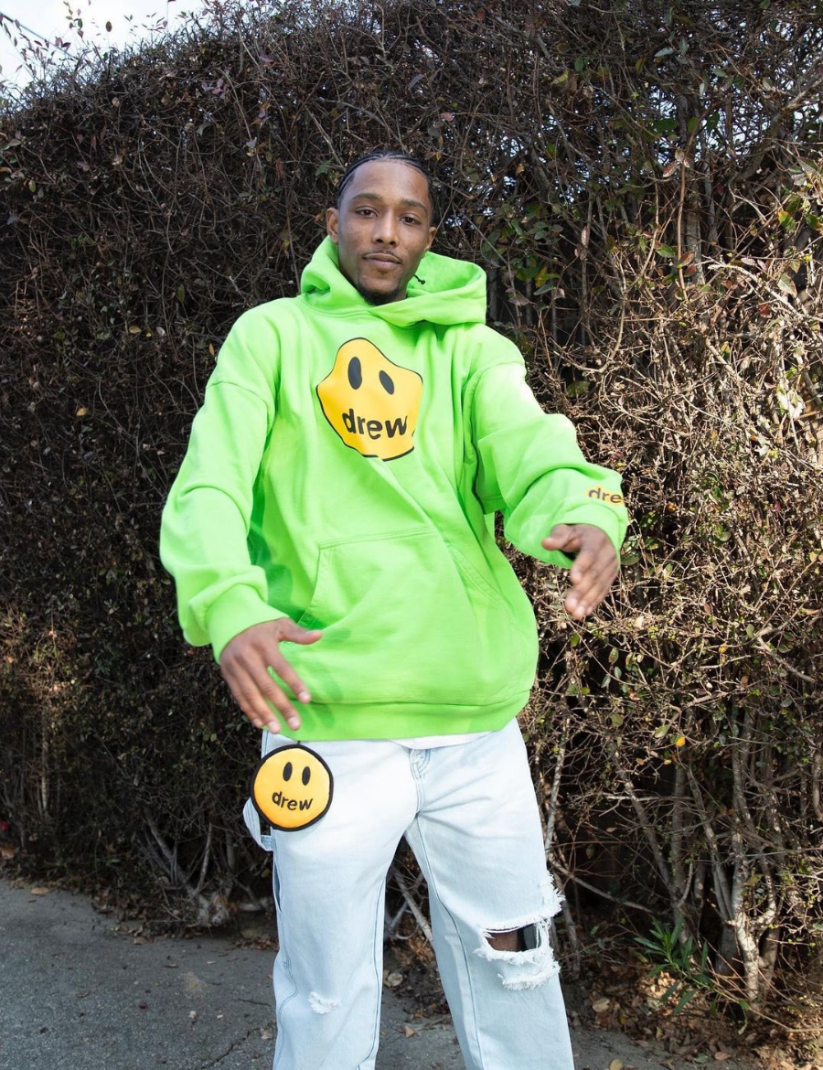 Drew House Pullover Mascot Hoodie - Lime