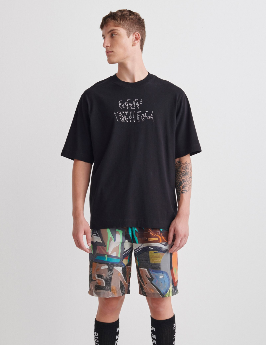 Off White Neen Arrow Skate S/S T-shirt ( Black )
