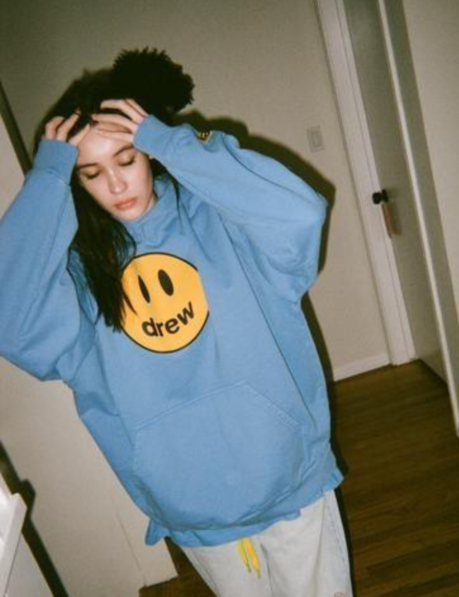 Drew House Pullover Mascot Hoodie - Sky Blue