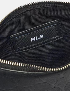MLB Monogram Embo Hobo New York Yankees Bag (Black)