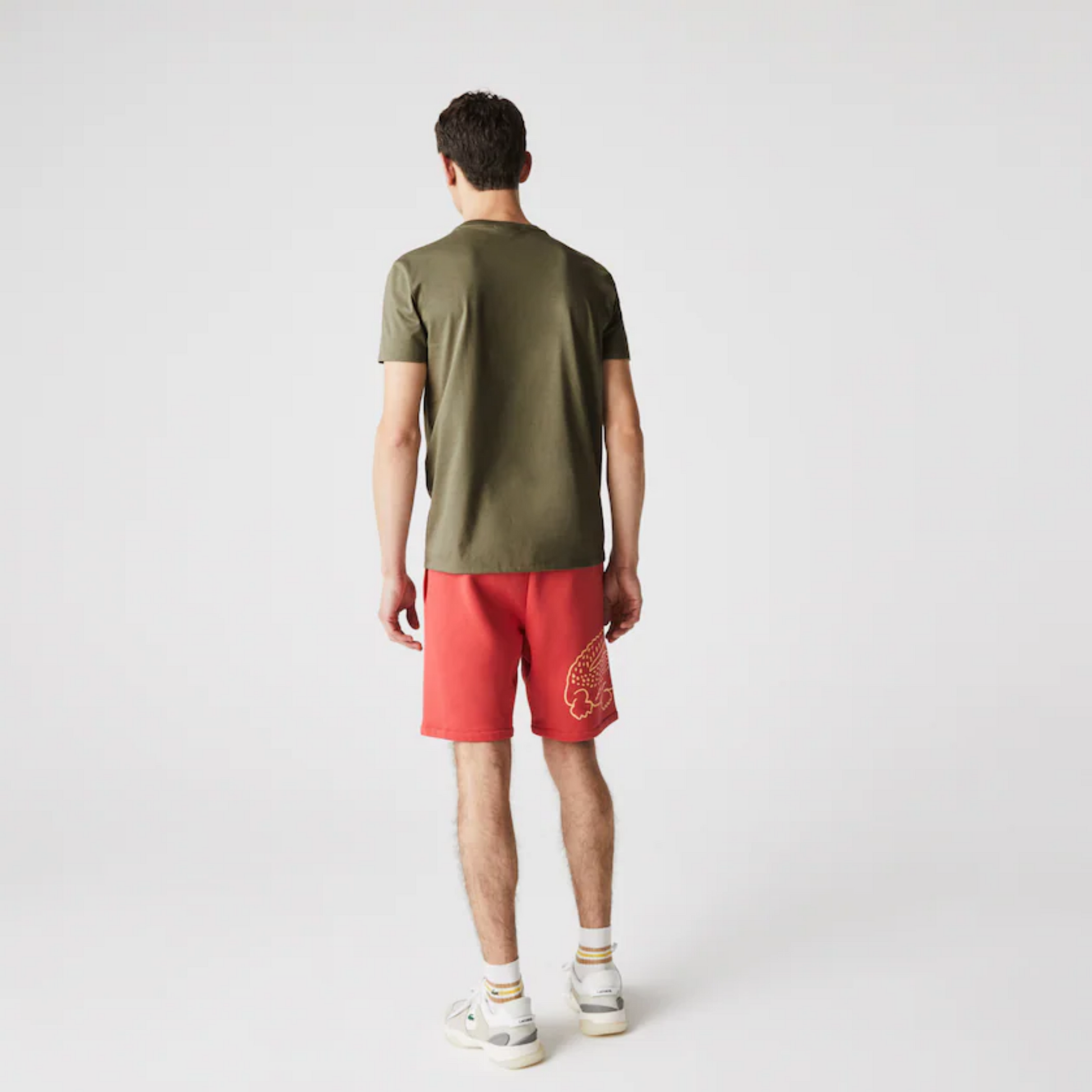 Lacoste Round Neck Small Logo T-Shirt (Army Green) - Shop Streetwear, Sneakers, Slippers and Gifts online | Malaysia - The Factory KL