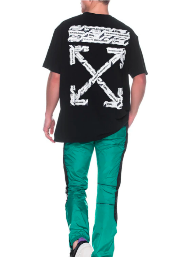 Off white flame shirt hot sale