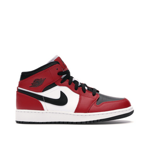 Air Jordan 1 Mid Chicago "Black Toe" - Shop Streetwear, Sneakers, Slippers and Gifts online | Malaysia - The Factory KL