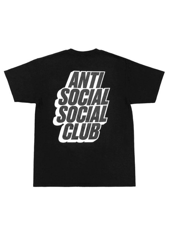 Anti Social Social Club 3D Logo Tee (Black)