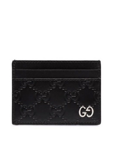 Gucci Signature Logo Card Case (Black)