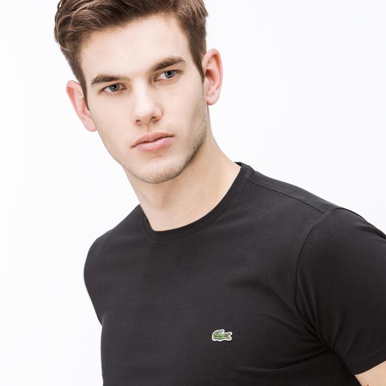 Lacoste Round Neck Small Logo T-Shirt ( Black ) – The Factory Kl