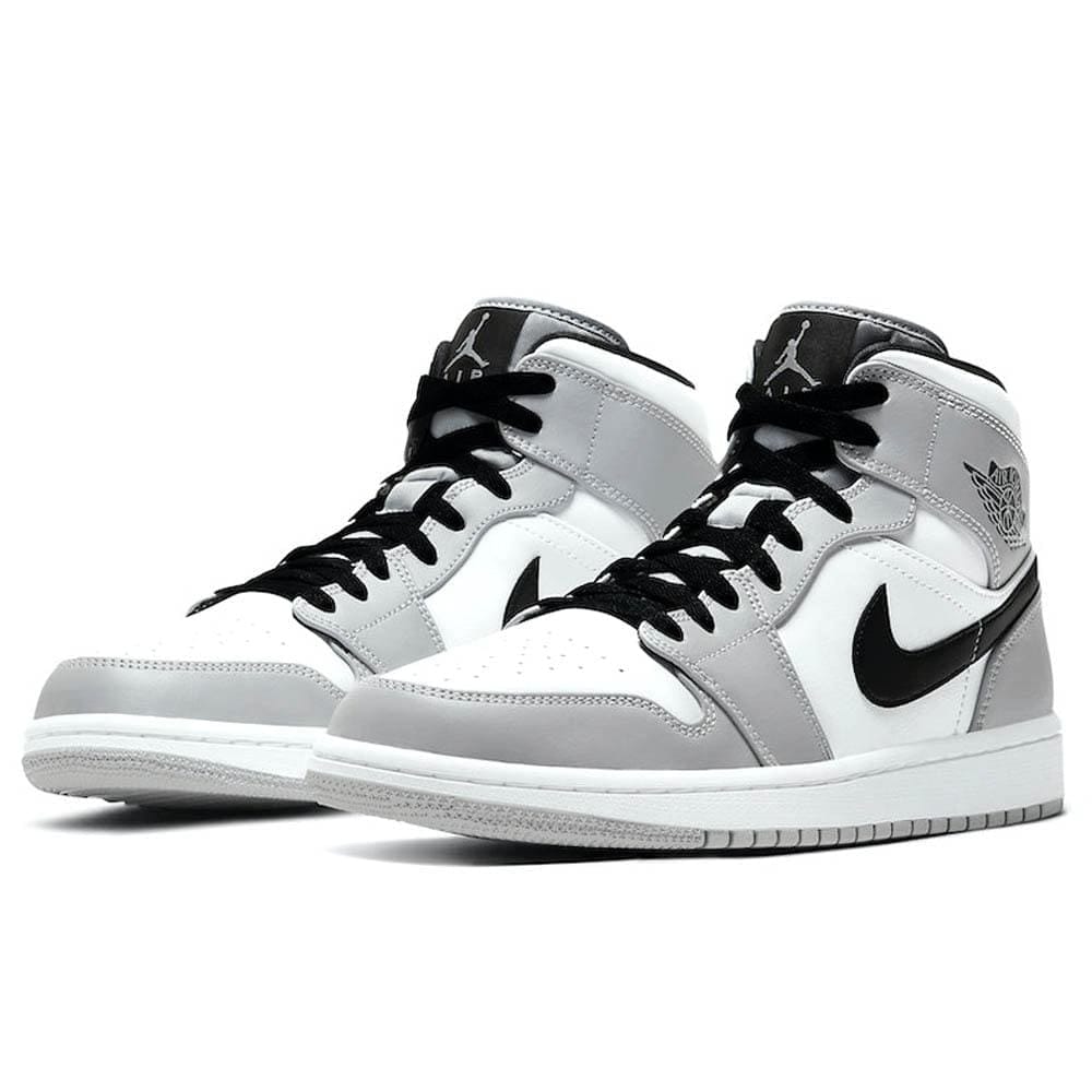 Air Jordan 1 Mid Light Smoke Grey - Shop Streetwear, Sneakers, Slippers and Gifts online | Malaysia - The Factory KL