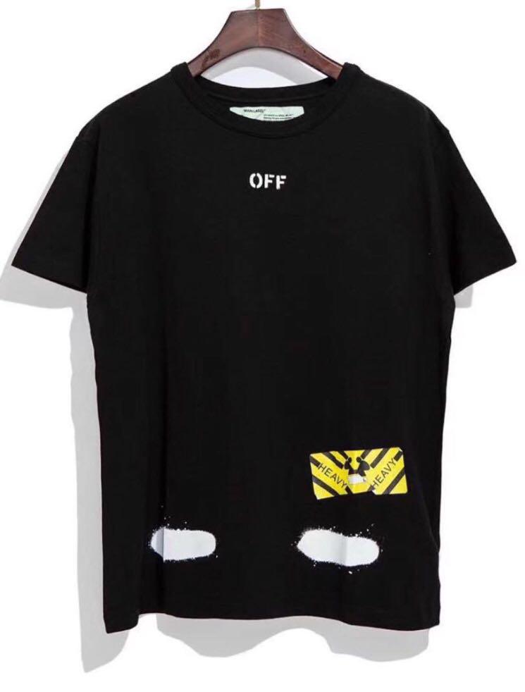 Off White Diagonal Spray Tee - Shop Streetwear, Sneakers, Slippers and Gifts online | Malaysia - The Factory KL